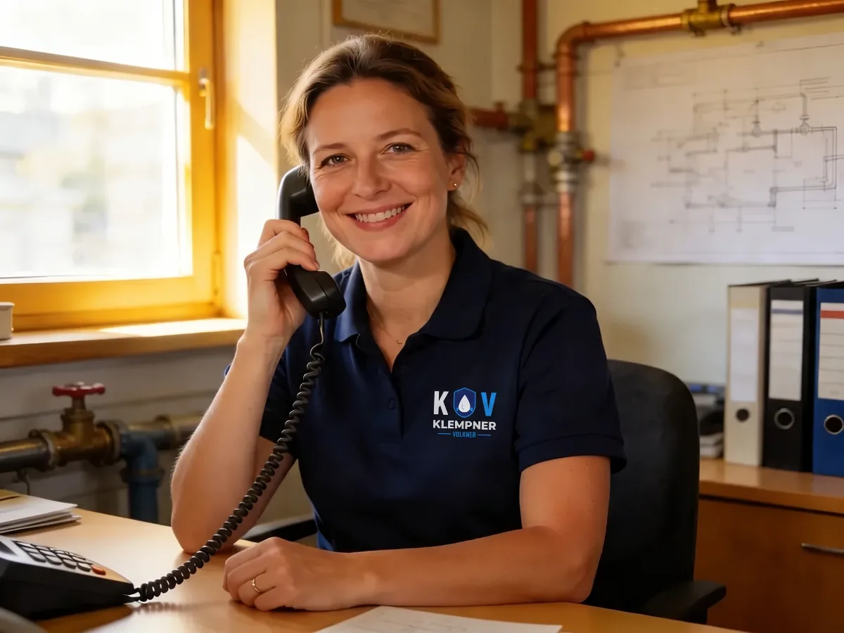 Freundlicher Kundendienst bei Klempner Volkner